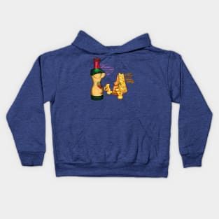 Wine & Cheese Kids Hoodie